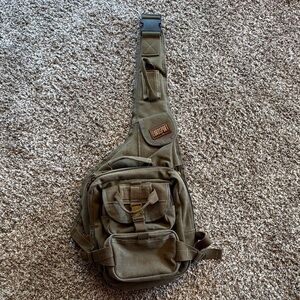 Olive Green Tactical Sling Bag